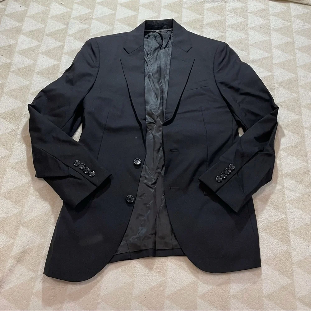J crew ludlow slim suit jacket double vent wool